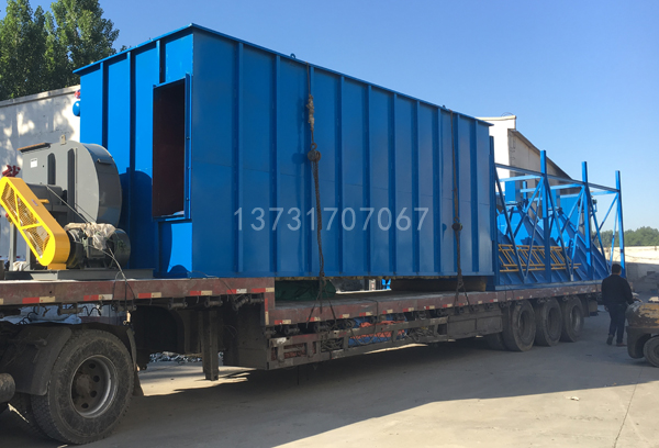 山東梁山掛車(chē)廠定購(gòu)的噴砂房布袋除塵器已發(fā)貨 山東梁山掛車(chē)廠定購(gòu)的噴砂房布袋除塵器已發(fā)貨