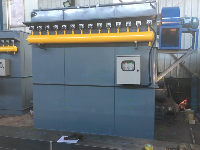 承德市灤平縣選礦廠破碎機(jī)布袋除塵器發(fā)貨